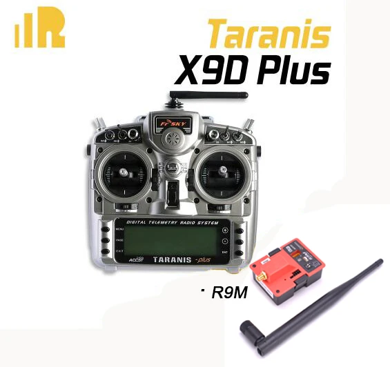 

Original FrSky X9D Plus Transmitter 2.4G 16CH ACCST Taranis / Frsky R9M Transmitter Module Carton Package For RC Model Mode 2