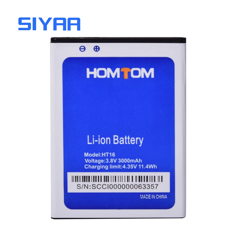 Original SIYAA Battery HT16 For Homtom ht16 Replacement Batteries