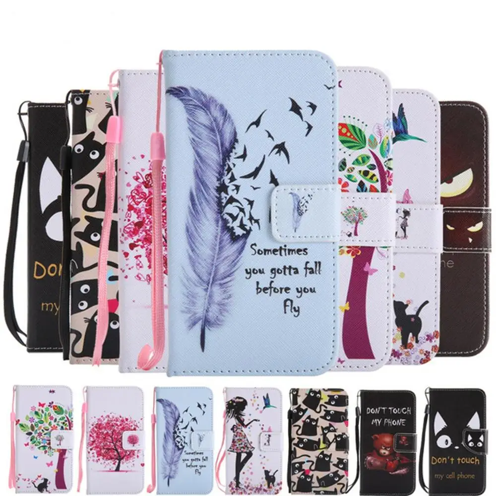 

Luxury flip Cover Case for Huawei P9 P10 lite P8 Honor 8X P20 P30 pro nova 3 p smart 2019 new Cases PU Leather Wallet Phone Case