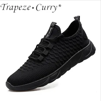 

New listing hot sale summer Flying line ventilation men running sneakers T20