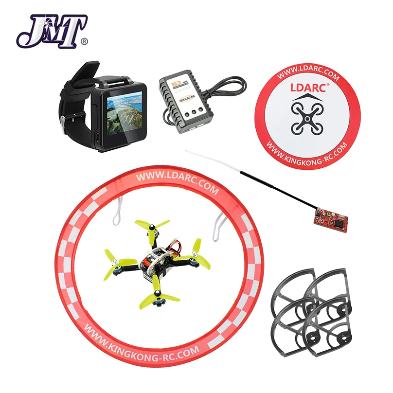

JMT Full Set Mini Brushless Racer FPVEGG PRO PNP with 138mm Frame Frsky Flysky RX FS I6 TX FPV Watch Apron RC Drone DIY Aircraft