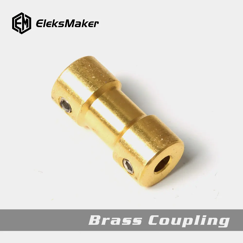 Buy 3.17mm 3.17mm Brass Coupler Spindle Motor Shaft