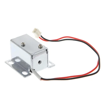 

Electronic Lock Catch Door Gate 12V 0.4A Release Assembly Solenoid Access