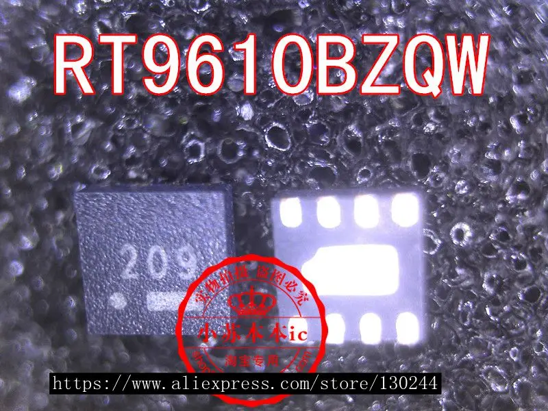 5 шт./лот RT9610BZQW RT9610BGQW RT9610B (209 20 Вт) QFN-8