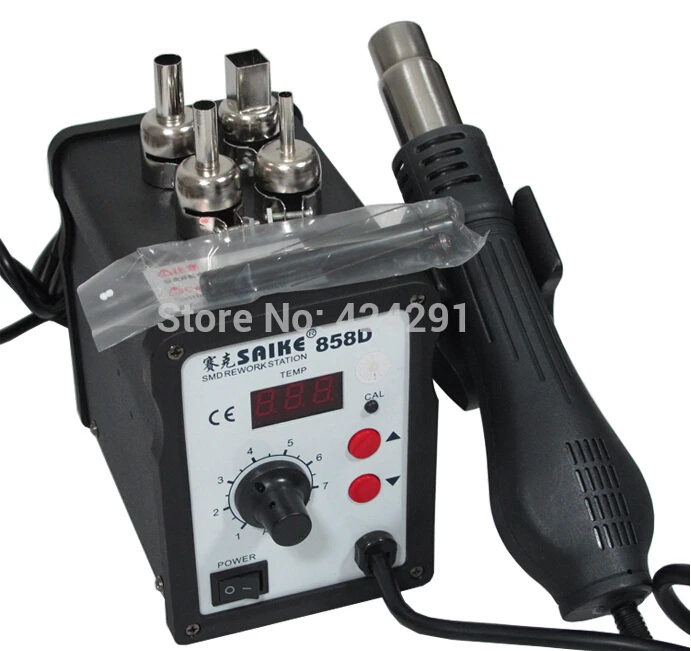 

SAIKE-858D 110V/220V Hot Air Gun SAIKE 858D BGA Desolder Station SAIKE858D ,SAIKE 858D