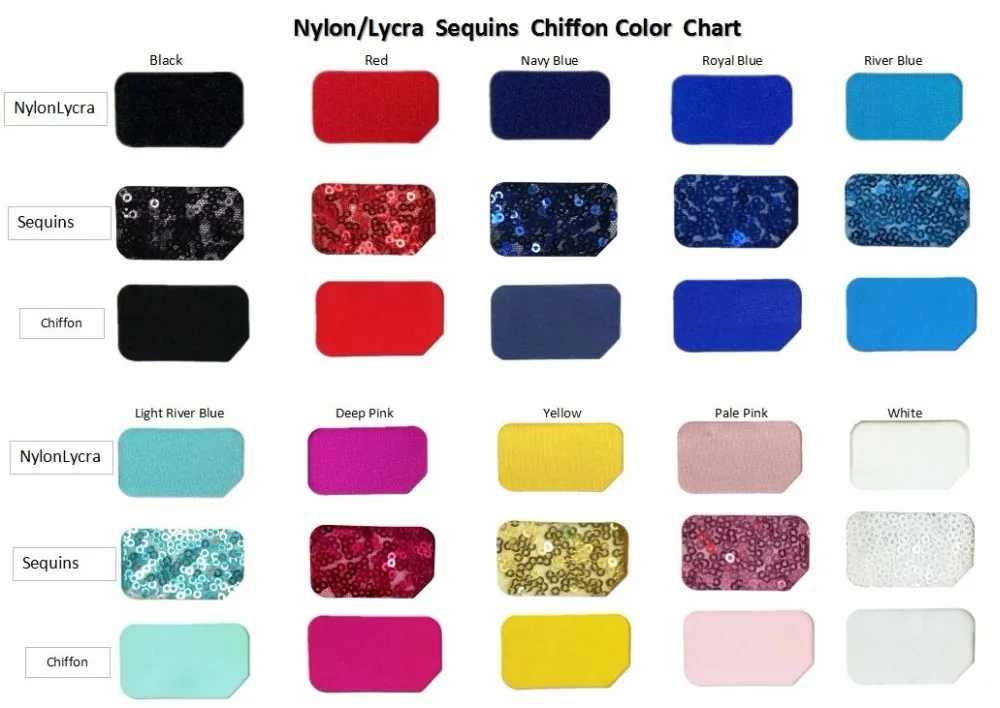 NylonLycra Sequins Chiffon