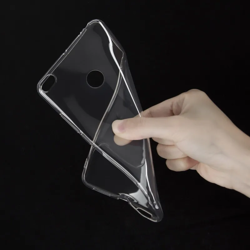 Чехол s для Xiaomi Mi Max2, мягкий силиконовый чехол для Xiaomi Mi Max 2 X'mas Day, окрашенный чехол для телефона xiomi Mi Max 2, Fundas - Цвет: Clear or Black