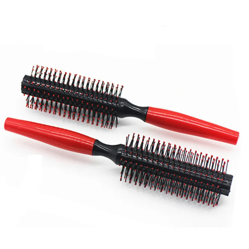 professional Roll Brush Round Hair Comb Wavy Curly Styling Care Curling Beauty salon& home use Comb hair brush escova de cabelo