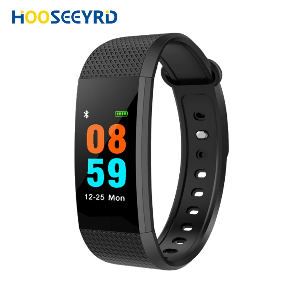 

HOOSEEYRD Smart Band IP68 Waterproof Watch Bracelet Heart Rate Monitor Fitness Tracker Sport Wristband For ios Android