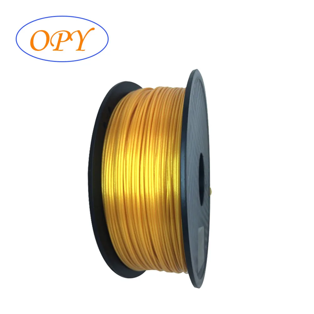 3D Chromed Metal Stickers Pla Filament Goods For 1-F- 75 Mm Extruder Tronxy Printer Gift Layout 1.75Mm Filaments - Цвет: Metal Goldlike