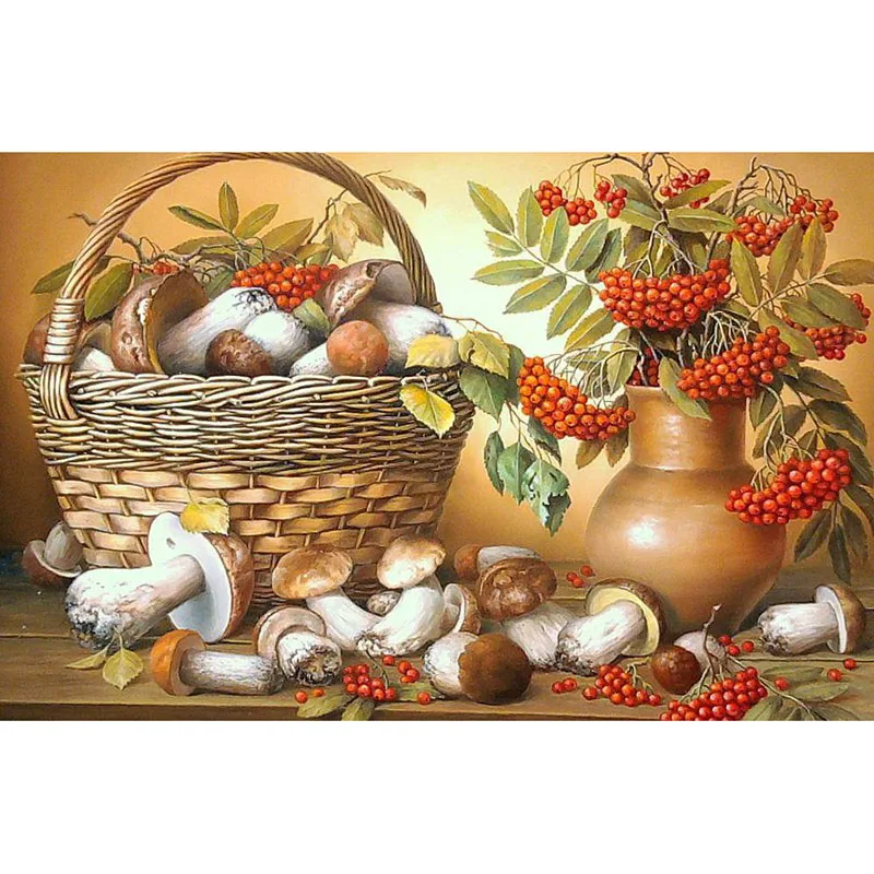 

5d diy diamond painting Mushroom Diamond Embroidery (Photo Custom) diamond painting accessories