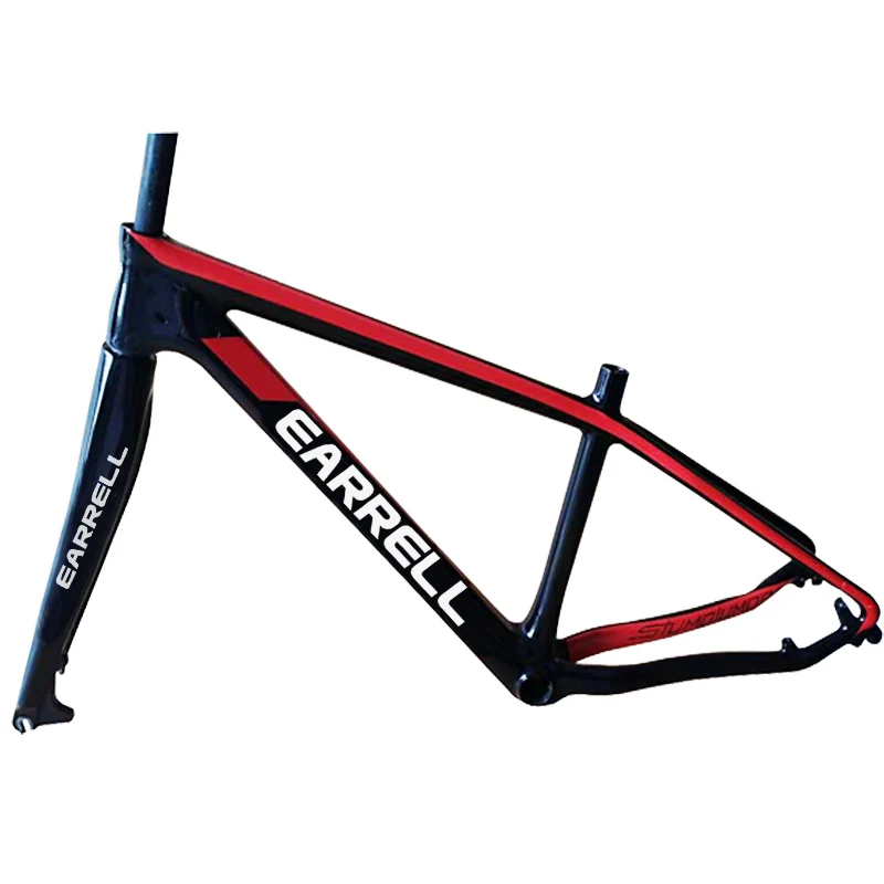 

EARRELL Carbon mtb Frame 26er T1000 Carbon Mountain Bike Frame 26er Bicycle Carbon Frame+Fork 15 17 inch 900G Ultralight