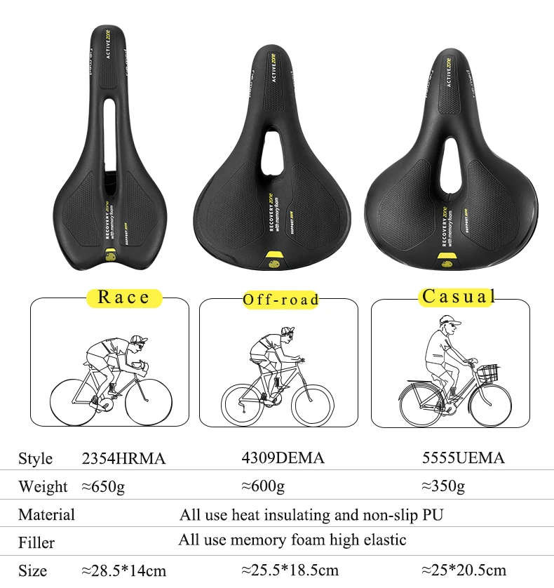 SELLE ROYAL MTB велосипедное седло с полой дышащей амортизацией, непромокаемая мягкая губка с эффектом памяти, повседневное Велосипедное Сиденье для бездорожья