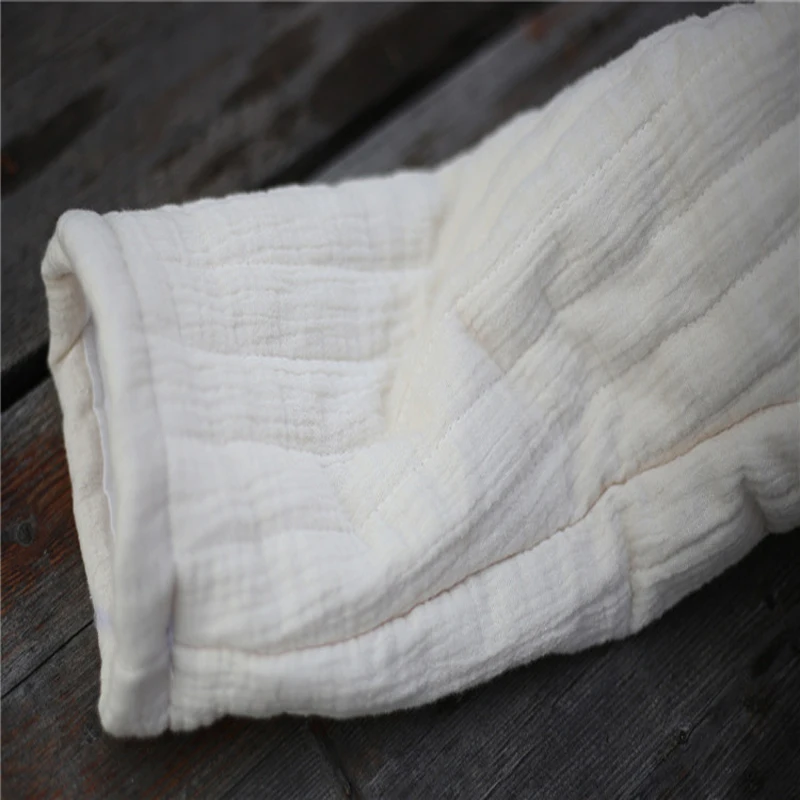 Johnature Women Stand Parkas Coat Cotton Button Long Sleeve 2018 Winter New Brief Pockets Vintage Warm Women Clothes Coats