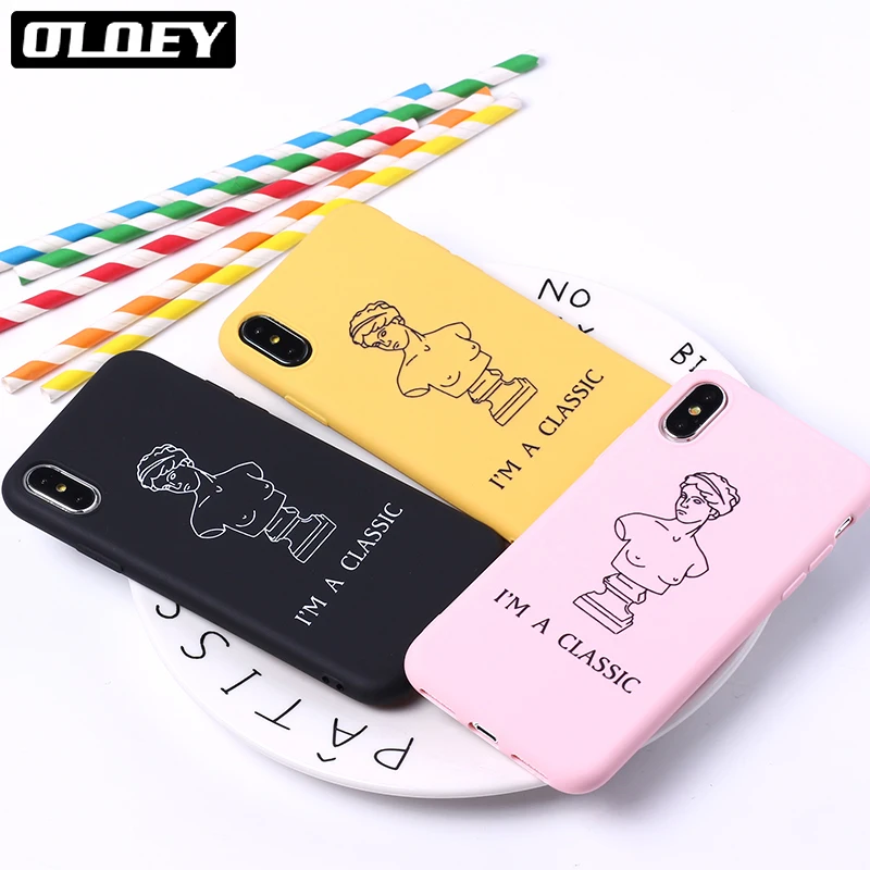 David Art I Am Classic Girl Boss для iPhone 12 11 Pro Max 8 8Plus X 7 7Plus XS мягкий силиконовый чехол | Мобильные