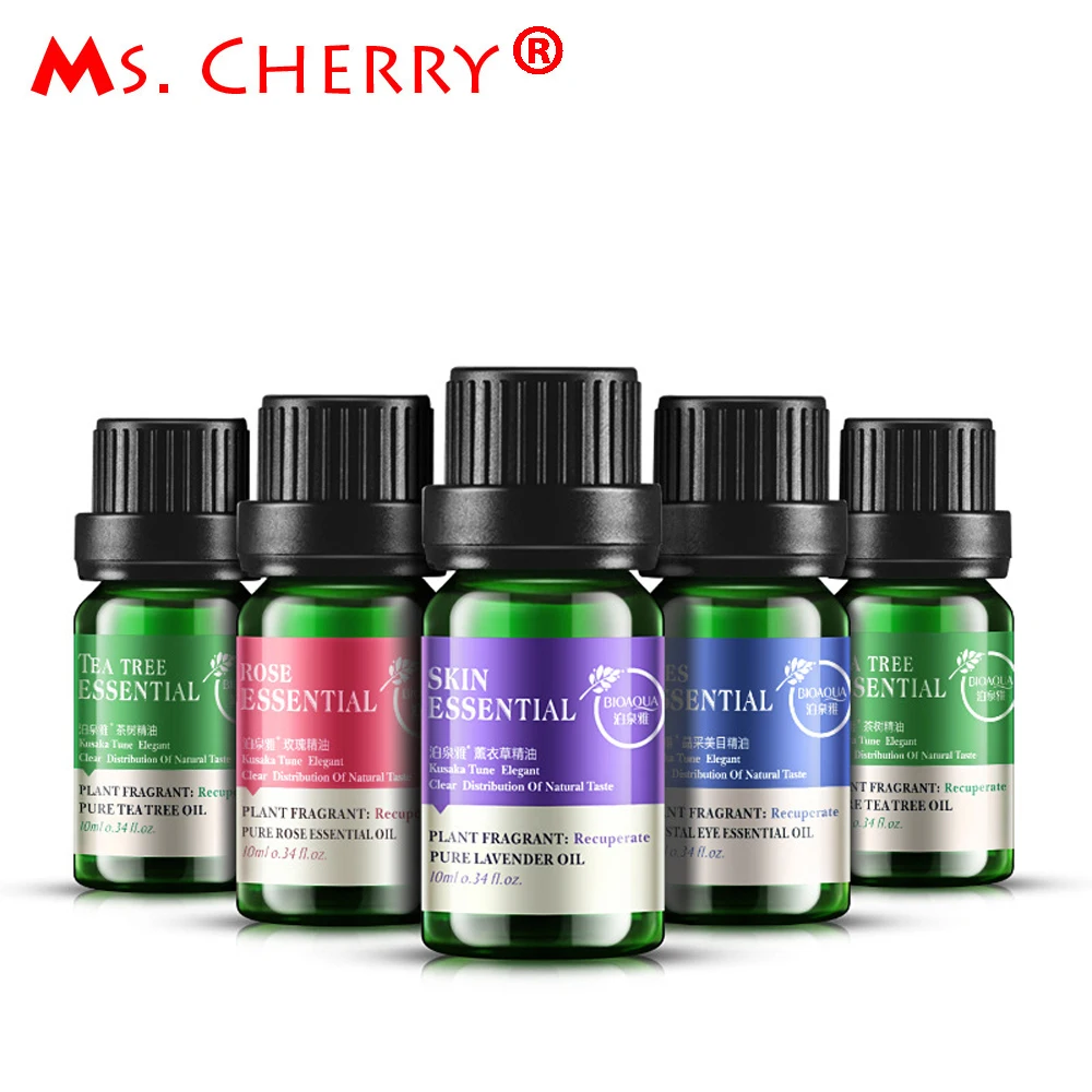 10ML Plant Extract Essential Oils Natural Lavender Fragrance Tea Tree Oil for Aromatherapy Face font b