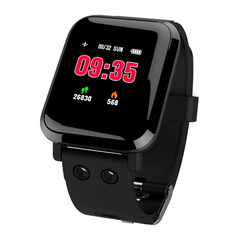 

Digital Fitness Sports Watch Men Message Remind Health Camera Pedometer Touch Run Stop Watch Support TF Sim Card For Android IOS