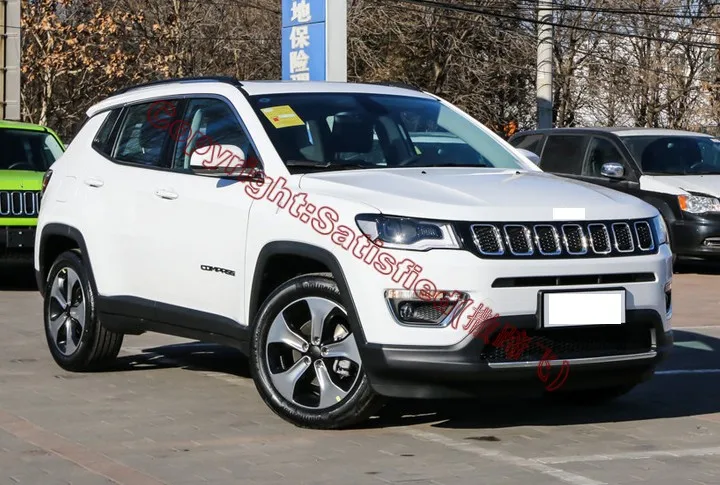 ABS Хромированная накладка переднего бампера для Jeep Compass