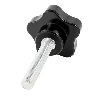 

Replacement 9.8mm x 60mm Clamping Screw Knob Grip 1.77" Head Diameter