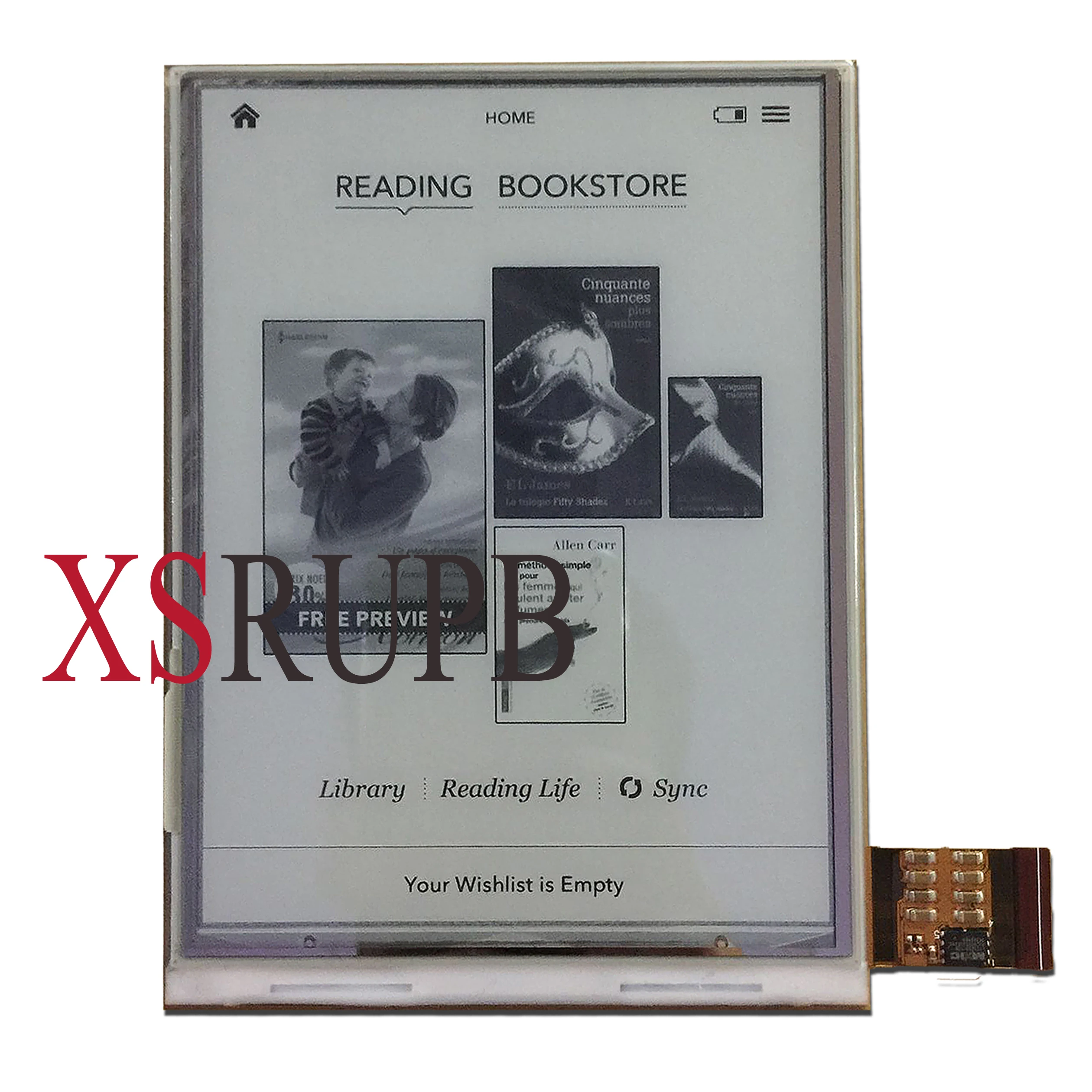 6 lcd display screen For Digma E631 LCD Display Screen E book Ebook Reader Replacement