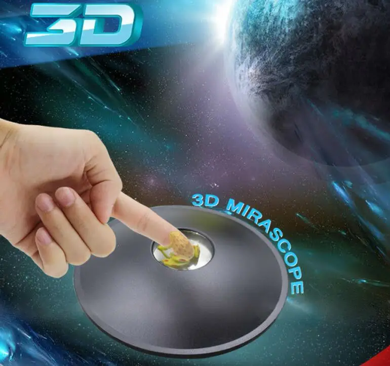 

1 X 3D Mirascope Hologram Chamber Magic Box Optical Projection Visual illusion Toy Funny Science Educational