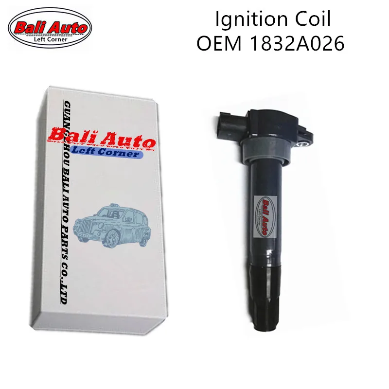 Катушка зажигания левого угла OEM 1832A026 FK0320 для 2005-2011 Mitsubishi Lancer 2 0 4 Outlander 3 принимаем