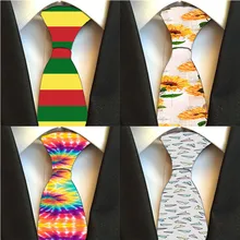 Классические мужские перевязанные цветы галстук 8 см галстуки из полиэстера для мужчин формальные печатные модные галстуки Свадебная вечеринка Gravatas 6S-LD39