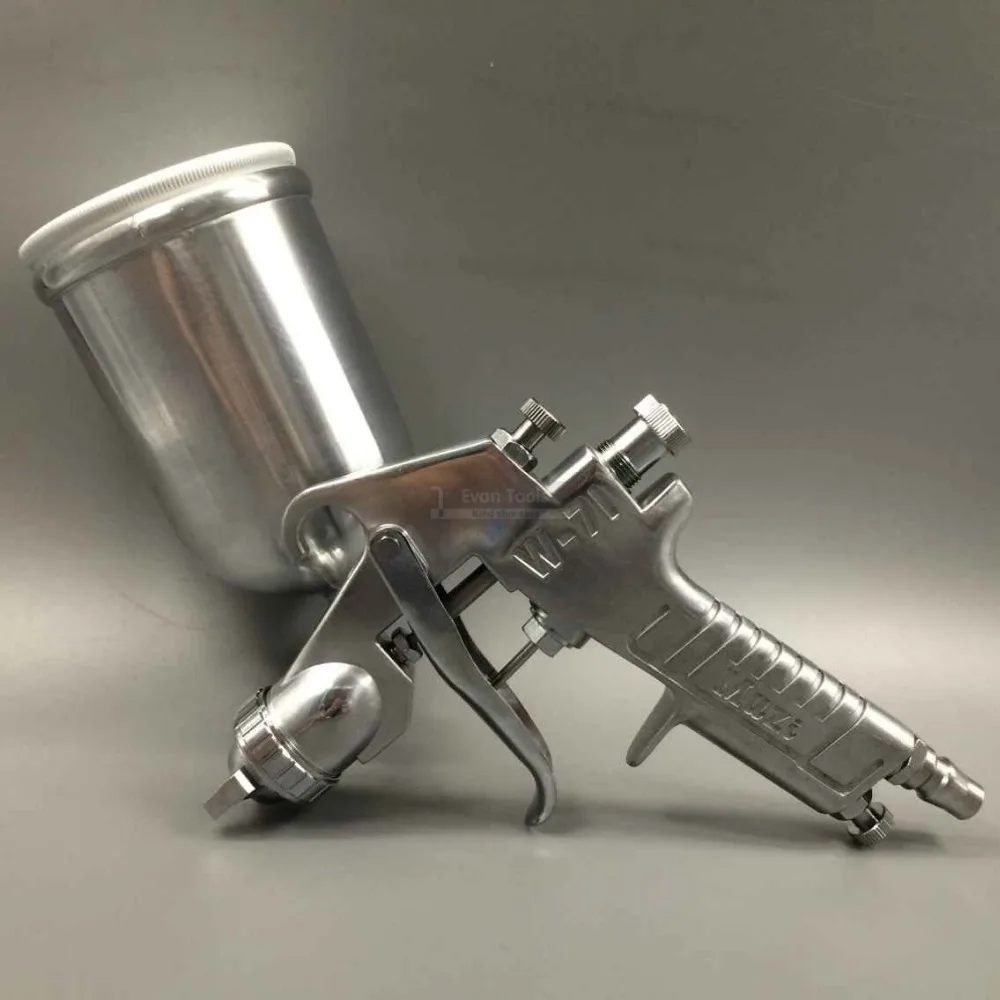 High pressure spray gun 1.5mm 400ml paint spray gravity feed type paint