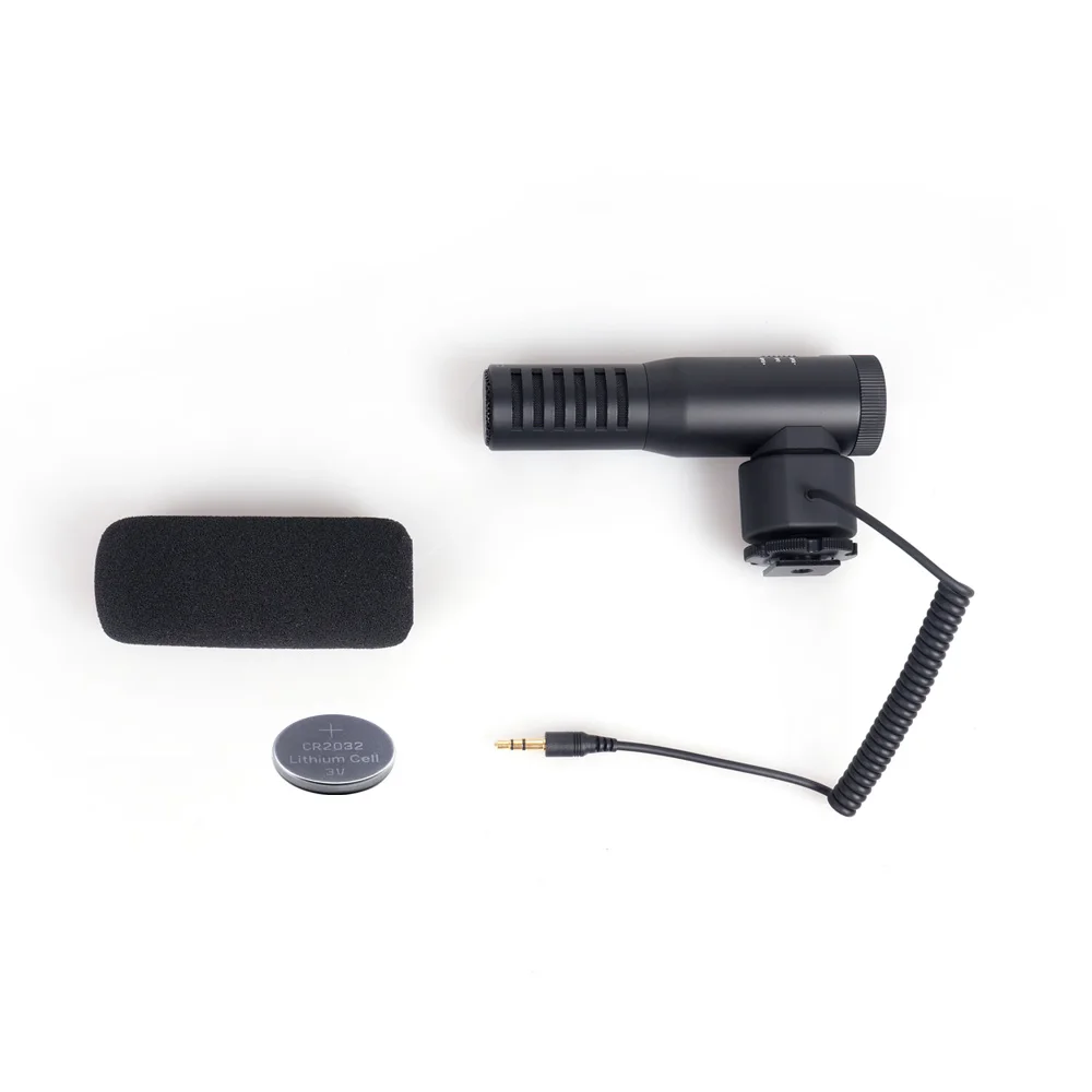 CoMica CVM-V20 On Camera Video Microphone Double