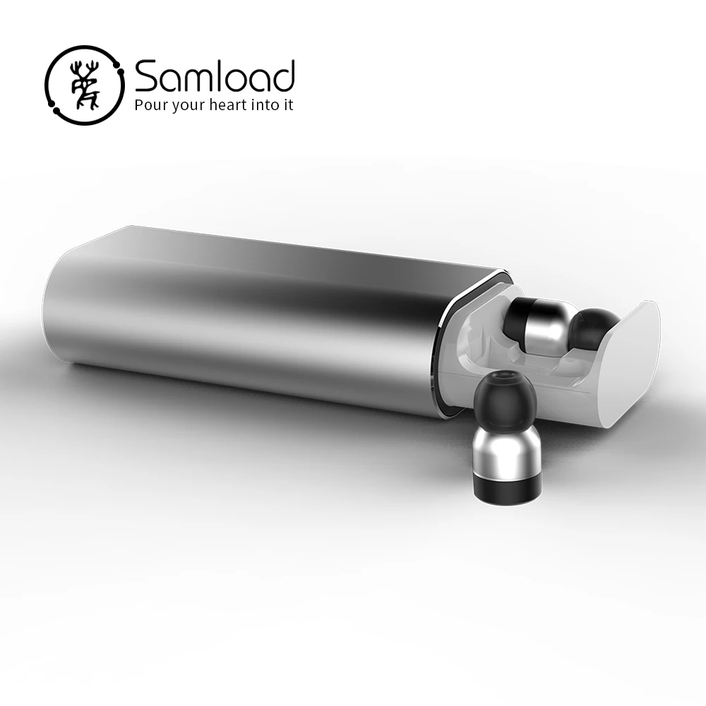 

Bluetooth Earphones Wireless Headphone 2200mAh Power Bank Features Charging Box mini Earbuds For iPhone 8 Samsung Xiaomi Huawei