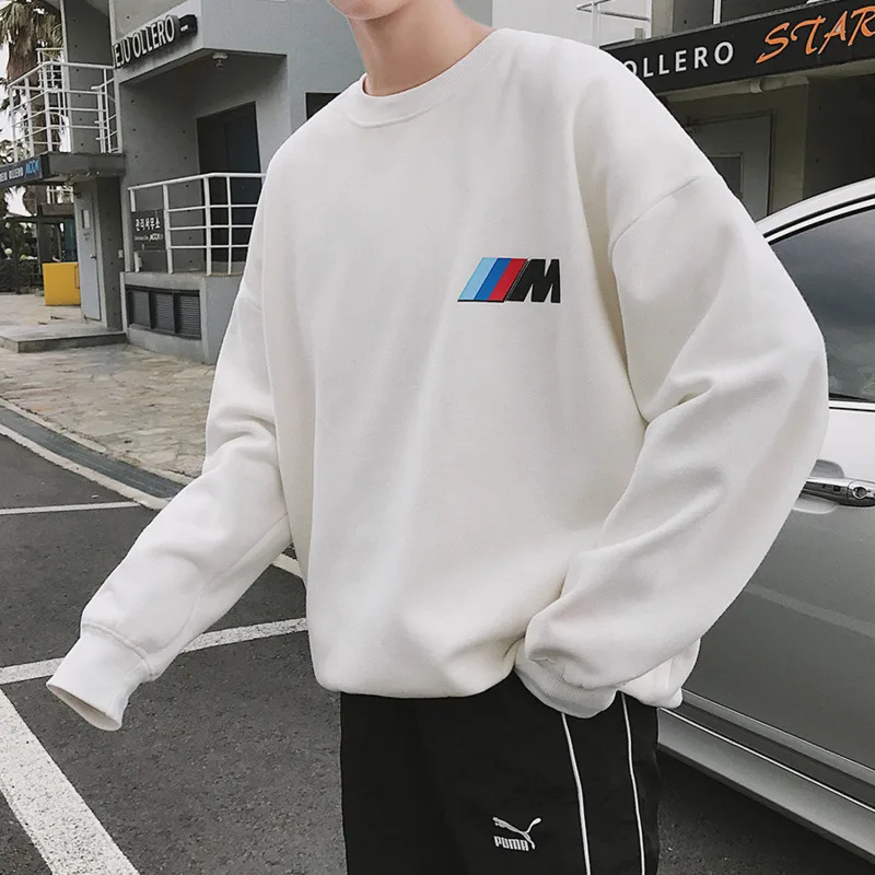 

2019 Summer New Original National Tide Men's Round Neck Letter Printing Harajuku Thin Section Street Casual Pullover