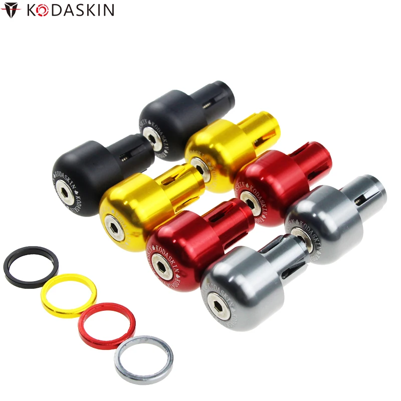 

KODASKIN CNC Motorcycle Aluminum Handle Bar End Plugs Hand Blocks for DUCATI SCRAMBLER