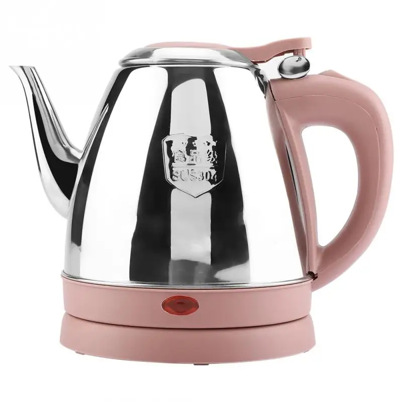 220V 1.2L 304 Stainless Steel Electric Kettle Fast Water Heating