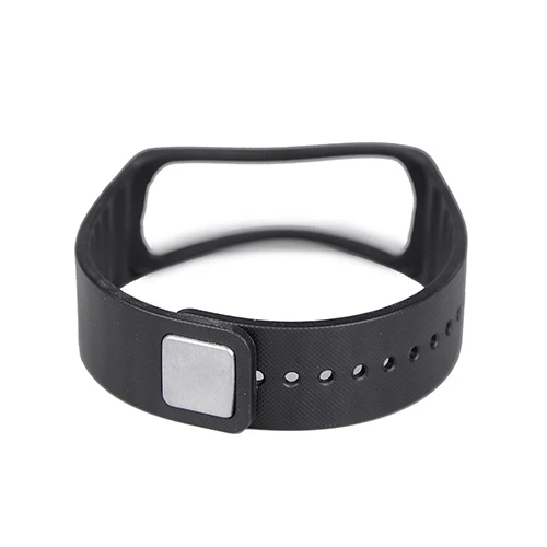 Замена мягкий силиконовый Smartwatch ремешок полосы совместимый для samsung gear Fit1 Pro R350 - Цвет ремешка: Band Black
