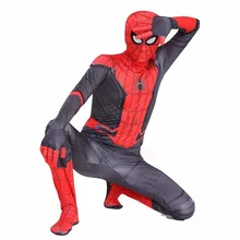 Питер Паркерс костюм 3D принт вечерние Хэллоуин вдали от дома косплей костюм для мужчин детей взрослых