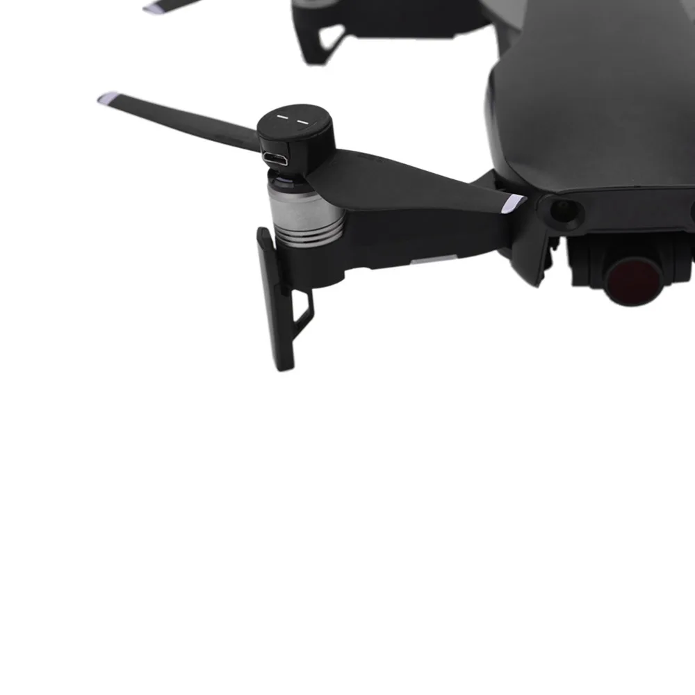 MASiKEN 2 шт светодиодный быстросъемный пропеллеры для DJI Mavic Air Дрон с перезаряжаемым аккумулятором Лопасти пропеллера запчасти для ремонта