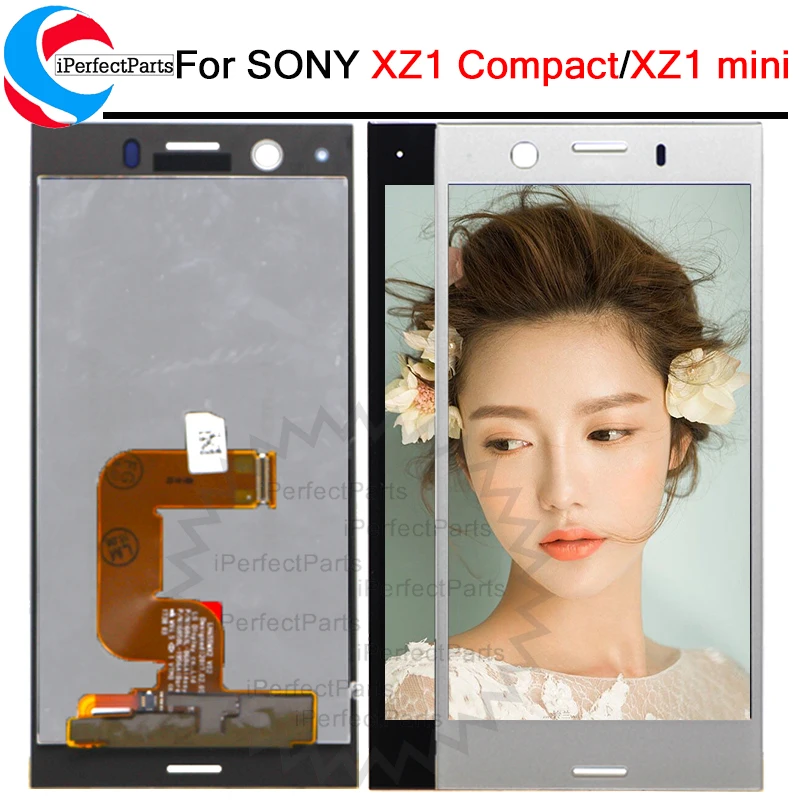 

1280x720 IPS 4.6" LCD for SONY Xperia XZ1 Compact Display XZ1 MINI LCD Touch Screen Digitizer Assembly Replacement parts