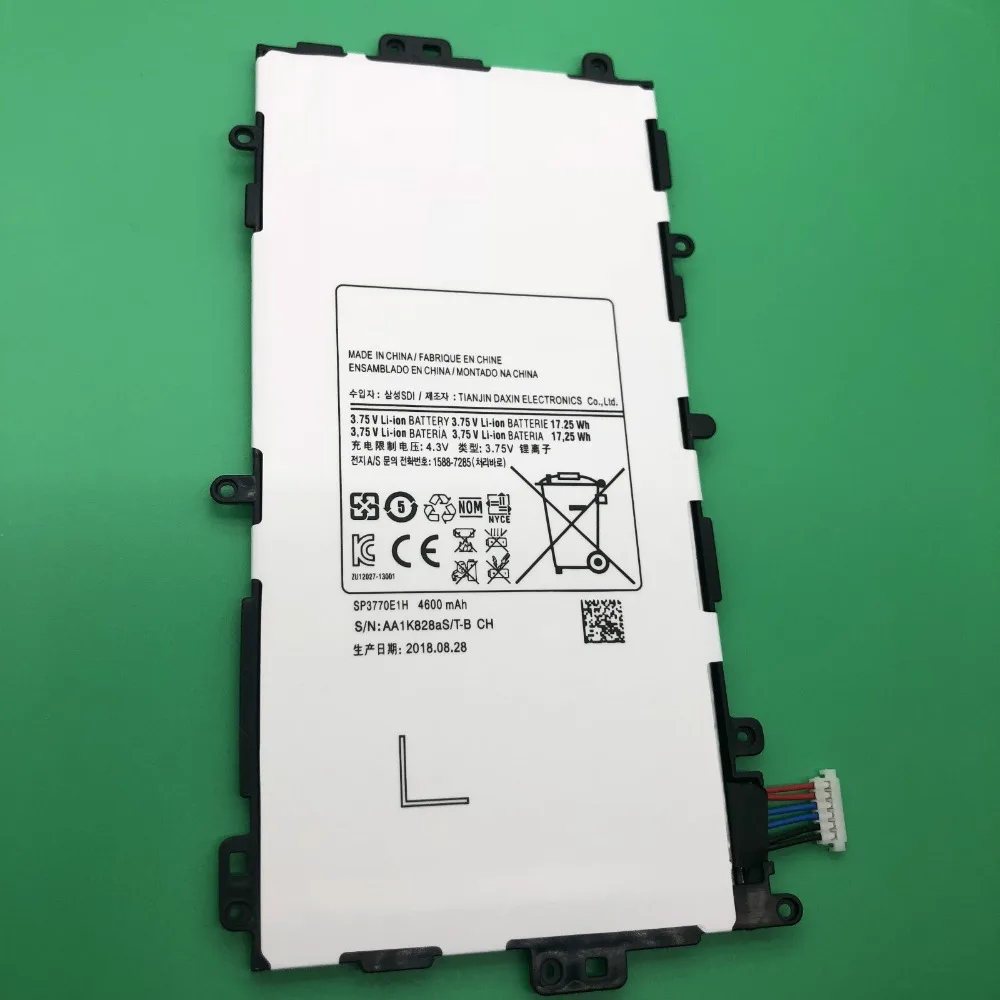 

NEW SP3770E1H Replacement Battery For Samsung Galaxy Note 8.0 8 3G GT-N5100 GT-N5110 N5100 N5120 Tablet Tab Batteries battery