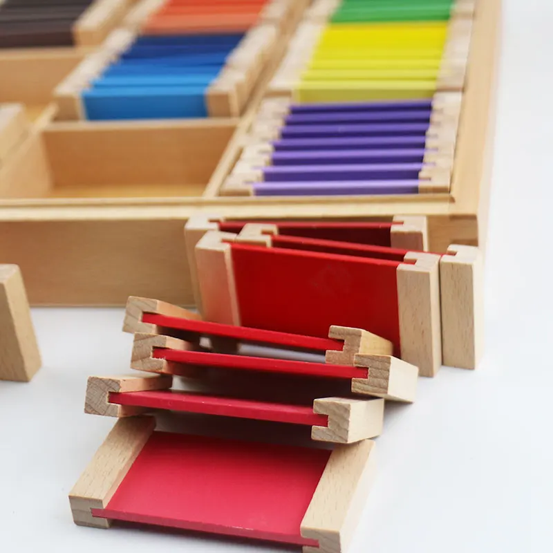 Montessori Educational Wooden Toys Montessori Materials Sensorial 27 Colors Recognition Wooden Toys For Children UB0666H Montessori Educational Wooden Toys Montessori Materials Sensorial 27 Colors Recognition Wooden Toys For Children UB0666H
