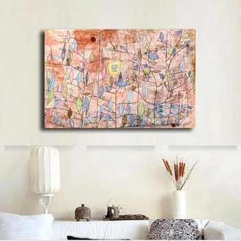 

Paul Klee Graffiti Canvas Art Prints paintings wall art poster Pop decoration pictures wall art decorative Framed freeship PL01