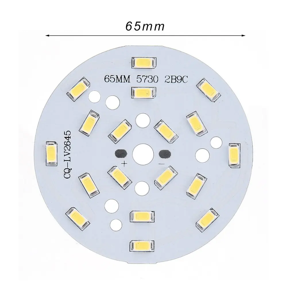 9W чисто белый светодиодный SMD 5730 светильник вниз пластина потолочный ламповый