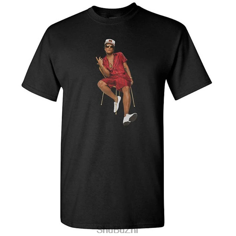 

Bruno Mars Custom Men's T-shirt Tee New-Black cotton tshirt men cotton teeshirts summer fashion style