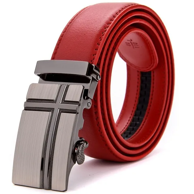 designer belts red