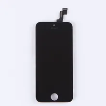 For iPhone 5S LCD Screen Display With Touch Screen Digitizer Assembly Black Color Free Shipping 100% Guarantee Original