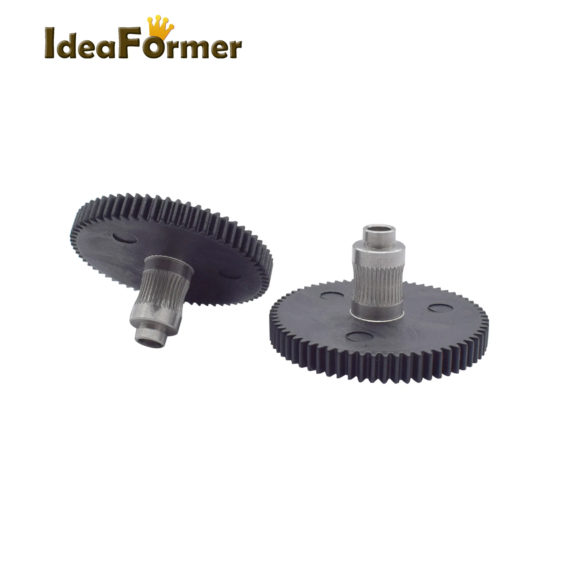 تيتان الطارد الطاعم والعتاد عجلة البثق جديد ميتال جير (صلابة الفولاذ) ل تيتان ايرو Extuder المغذية 3D طابعة أجزاء.