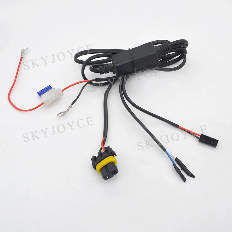 SKYJOYCE AC 12V HS5 Биксенон спрятанный комплект для двигателя 35W 55W 4300K 6000K HS5 Hi/Lo Биксеноновая лампа с кабелями для мотоцикла Hond a PCX125