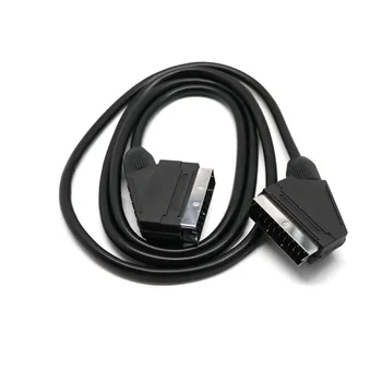 

Cable 1.5m Scart to Scart Cable / Lead 21 Pins Connected For Saorview, SKY, Freesat TV A8