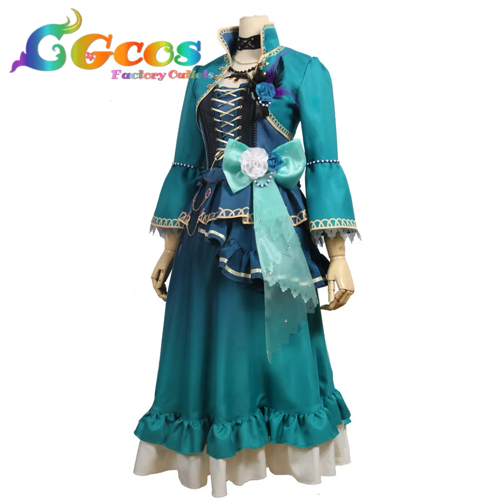 CGCOS костюм для косплея Bang Dream! Roselia опера пустоши Ринко широкейн платье Хэллоуин Рождество