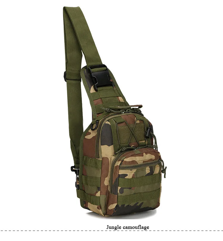Маленькая нагрудная сумка, сумка на плечо для верховой езды, армейская камуфляжная тактическая спортивная сумка для альпинизма, Портативная сумка