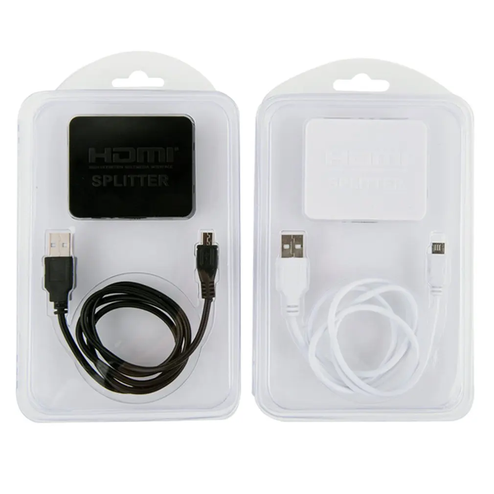 

Exquisitely Designed Durable Mini Usb Curver One Point Two 4k Hdmi Dispenser 1 In 2 Out Hdmi Splitter Drop Shipping Sale